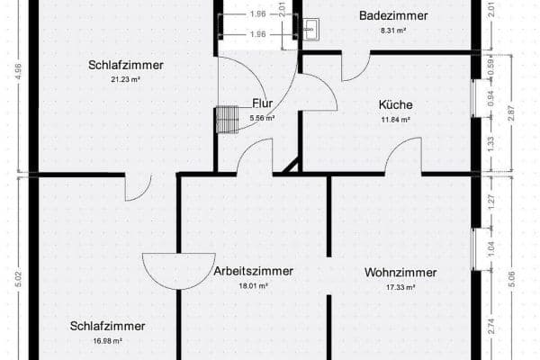 Pronájem bytu 4+1 93 m², Recklinghausen Pronájem bytu 4+1 93 m², Recklinghausen