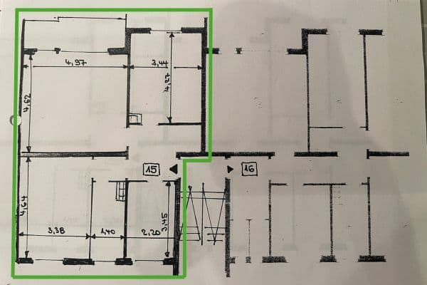 Pronájem bytu 3+1 80 m², Walter-vom-Rath-Str. 33, Frankfurt Pronájem bytu 3+1 80 m², Walter-vom-Rath-Str. 33, Frankfurt