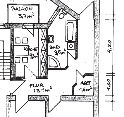 Pronájem bytu 3+1 81 m², Magdeburg, Sasko-Anhaltsko Pronájem bytu 3+1 81 m², Magdeburg, Sasko-Anhaltsko