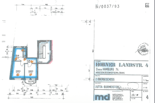Prodej bytu 2+1 49 m², Hamburg, Hamburg Prodej bytu 2+1 49 m², Hamburg, Hamburg
