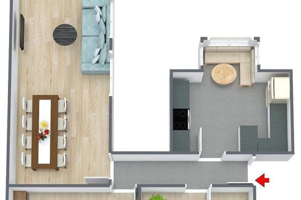 Pronájem bytu 3+1 80 m², Wormser Straße 24, Nackenheim Pronájem bytu 3+1 80 m², Wormser Straße 24, Nackenheim