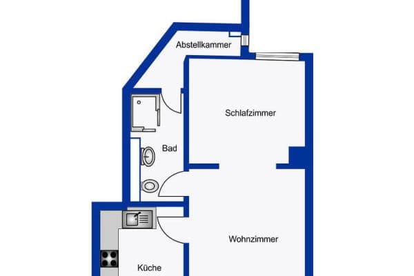 Prodej bytu 2+1 55 m², Wrangelstraße 65, Hamburg, Hamburg Prodej bytu 2+1 55 m², Wrangelstraße 65, Hamburg, Hamburg