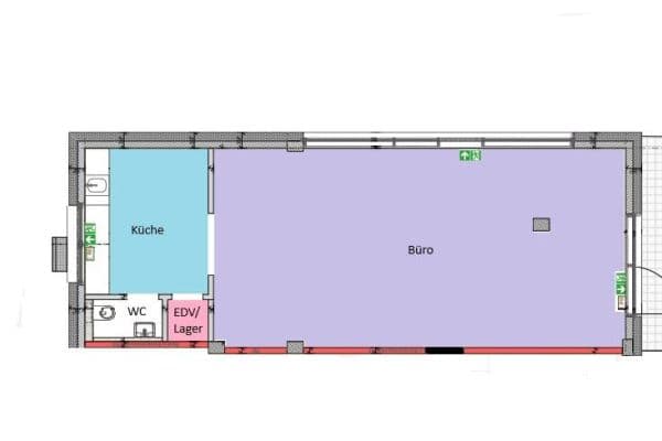 Pronájem nebytového prostoru 64 m², Strandstraße 138, Niendorf Pronájem nebytového prostoru 64 m², Strandstraße 138, Niendorf
