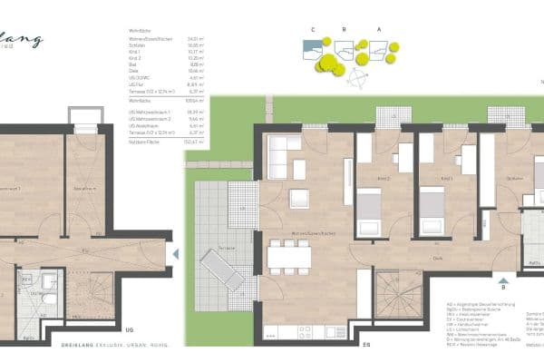 Prodej bytu 6+1 124 m², Bauweberstraße 1c, München Forstenried, Bavorsko Prodej bytu 6+1 124 m², Bauweberstraße 1c, München Forstenried, Bavorsko