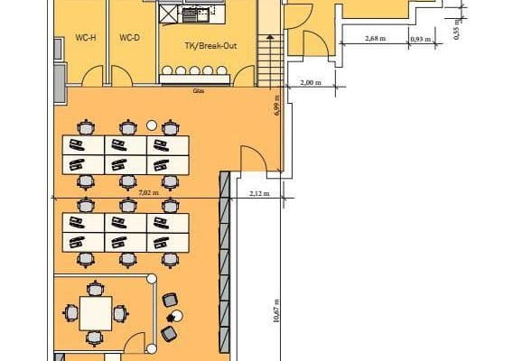 Pronájem nebytového prostoru 155 m², Berlin, Berlín Pronájem nebytového prostoru 155 m², Berlin, Berlín