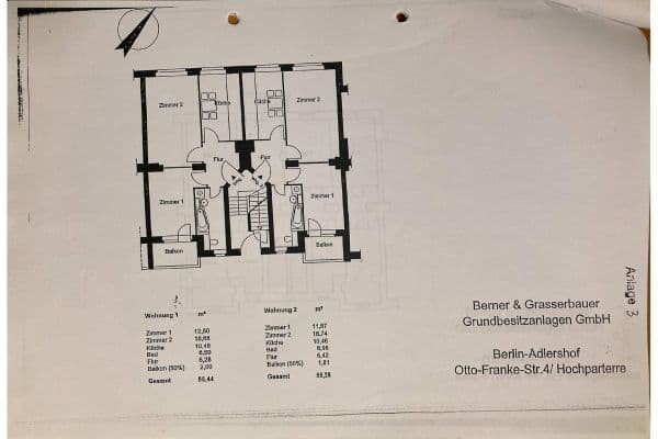 Prodej bytu 2+1 55 m², Otto-Franke-Straße 9, Berlin, Berlín Prodej bytu 2+1 55 m², Otto-Franke-Straße 9, Berlin, Berlín