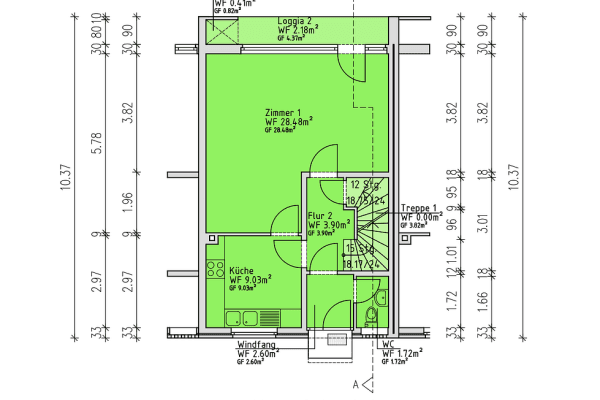 Pronájem domu 95 m², pozemek 243 m², Am Rehmenfeld, Zeven, Dolní Sasko Pronájem domu 95 m², pozemek 243 m², Am Rehmenfeld, Zeven, Dolní Sasko