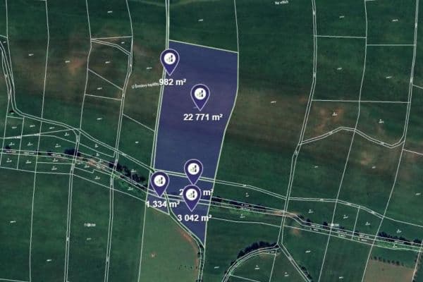 Prodej pozemku 31.126 m², Prodej pozemku 31.126 m²,