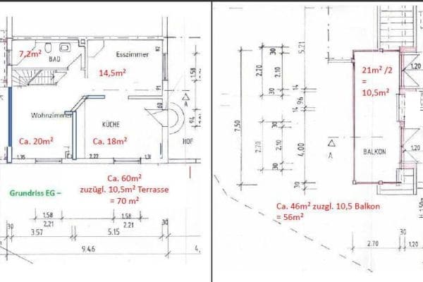 Prodej domu 110 m², pozemek 584 m², Bremen Prodej domu 110 m², pozemek 584 m², Bremen