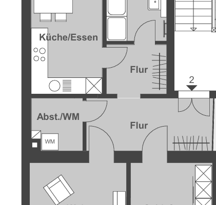Pronájem bytu 2+1 70 m², Leipzig Pronájem bytu 2+1 70 m², Leipzig