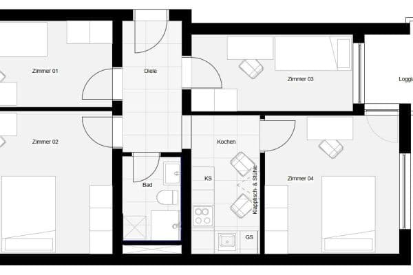 Prodej bytu 4+1 64 m², München, Bavorsko Prodej bytu 4+1 64 m², München, Bavorsko