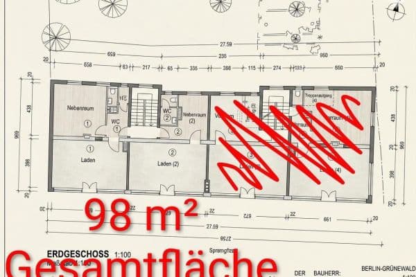 Pronájem nebytového prostoru 98 m², Sprengelstraße 17, Berlin, Berlín Pronájem nebytového prostoru 98 m², Sprengelstraße 17, Berlin, Berlín