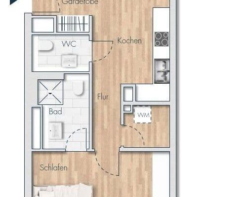 Pronájem bytu 2+1 59 m², Frei-Otto-Straße 14, Heilbronn Pronájem bytu 2+1 59 m², Frei-Otto-Straße 14, Heilbronn