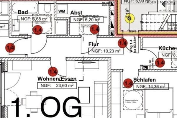 Pronájem bytu 3+1 84 m², Bad Bramstedt Pronájem bytu 3+1 84 m², Bad Bramstedt