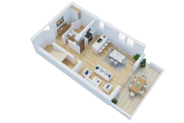 Prodej bytu 3+1 129 m², Schardenberg Prodej bytu 3+1 129 m², Schardenberg