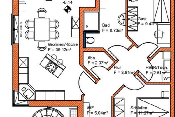 Pronájem bytu 3+1 86 m², Gemünden Pronájem bytu 3+1 86 m², Gemünden