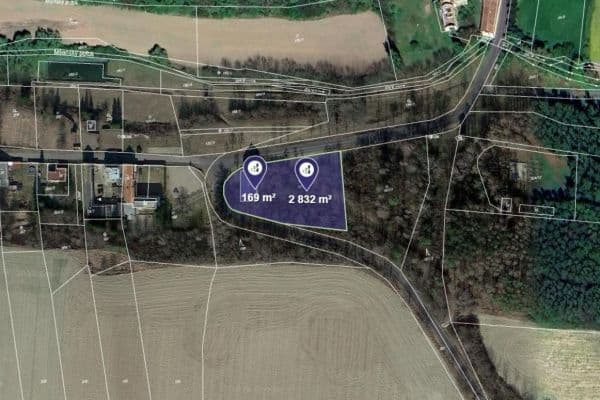 Prodej pozemku 3.001 m², Mšené-lázně Prodej pozemku 3.001 m², Mšené-lázně