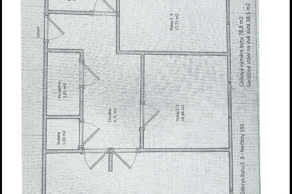 Prodej bytu 3+1 79 m², Nečtiny Prodej bytu 3+1 79 m², Nečtiny