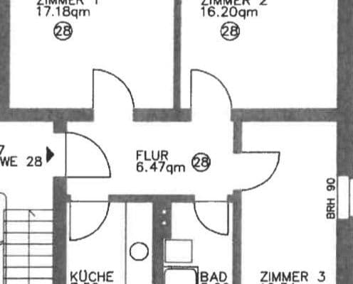 Pronájem bytu 3+1 65 m², Neubauernstraße 2, Wildau Pronájem bytu 3+1 65 m², Neubauernstraße 2, Wildau