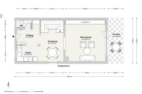 Prodej domu 120 m², pozemek 380 m², Berlin Prodej domu 120 m², pozemek 380 m², Berlin