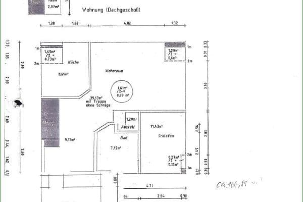 Pronájem bytu 4+1 98 m², Abendstr. 15 b, Magdeburg Pronájem bytu 4+1 98 m², Abendstr. 15 b, Magdeburg