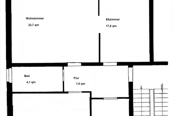 Pronájem bytu 3+1 75 m², Hannover Pronájem bytu 3+1 75 m², Hannover