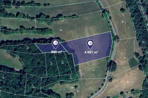 Prodej pozemku 5.647 m², Lutonina Prodej pozemku 5.647 m², Lutonina