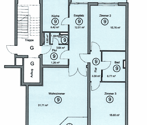 Prodej bytu 3+kk 115 m², Bornimer Strasse 9, Berlin, Berlín Prodej bytu 3+kk 115 m², Bornimer Strasse 9, Berlin, Berlín
