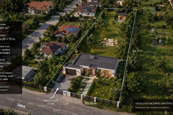 Prodej pozemku 1.521 m², Brno Prodej pozemku 1.521 m², Brno