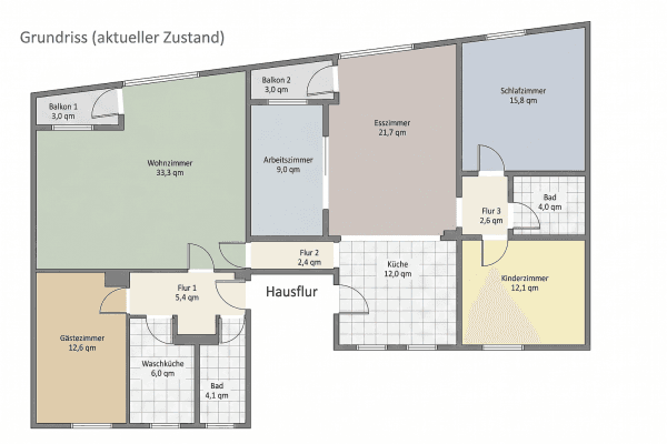 Prodej bytu 6+1 142 m², Berlin, Berlín Prodej bytu 6+1 142 m², Berlin, Berlín
