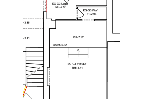 Pronájem nebytového prostoru 60 m², Reichsstraße 104, Berlin Pronájem nebytového prostoru 60 m², Reichsstraße 104, Berlin