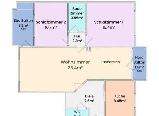 Prodej bytu 3+kk 87 m², Landsbergerstr 33, Germering, Bavorsko Prodej bytu 3+kk 87 m², Landsbergerstr 33, Germering, Bavorsko