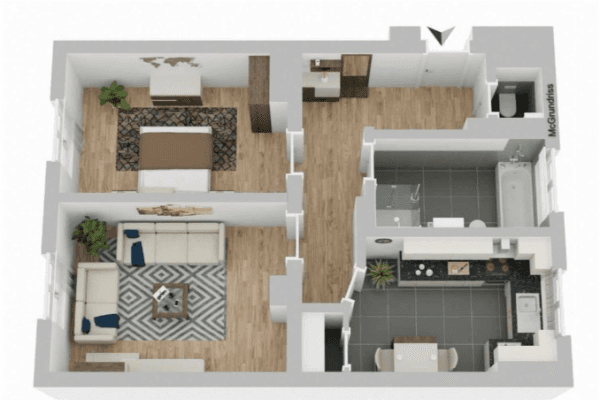 Pronájem bytu 2+1 65 m², Thumenberger Weg 17, Nürnberg Pronájem bytu 2+1 65 m², Thumenberger Weg 17, Nürnberg