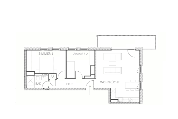 Pronájem bytu 3+1 65 m², Berlin, Berlín Pronájem bytu 3+1 65 m², Berlin, Berlín