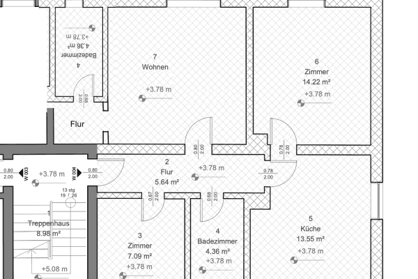 Pronájem bytu 3+1 69 m², Schlesierstraße 1, Schwandorf, Bavorsko Pronájem bytu 3+1 69 m², Schlesierstraße 1, Schwandorf, Bavorsko