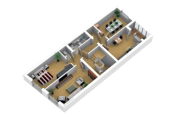 Pronájem bytu 3+1 88 m², Zeithstraße 3, Siegburg Pronájem bytu 3+1 88 m², Zeithstraße 3, Siegburg