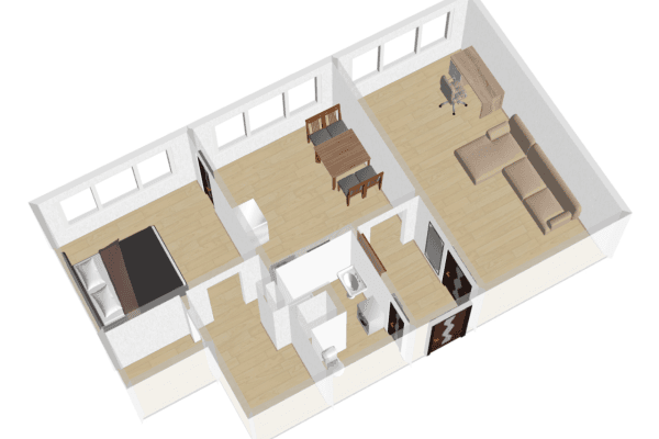 Prodej bytu 2+1 59 m², 5. května, Bílina Prodej bytu 2+1 59 m², 5. května, Bílina