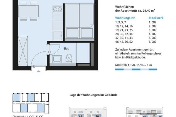 Pronájem bytu 1+1 25 m², Leonrodstrasse 18, München, Bavorsko Pronájem bytu 1+1 25 m², Leonrodstrasse 18, München, Bavorsko