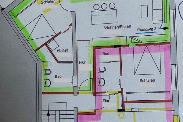 Pronájem bytu 2+1 58 m², Obere Rodstr. 3, Pforzheim, Bádensko-Württembersko Pronájem bytu 2+1 58 m², Obere Rodstr. 3, Pforzheim, Bádensko-Württembersko