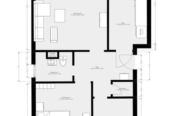 Prodej bytu 3+1 65 m², Braunschweig, Dolní Sasko Prodej bytu 3+1 65 m², Braunschweig, Dolní Sasko