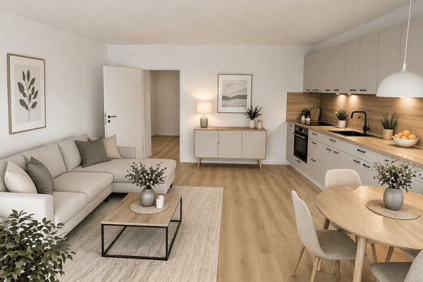 Pronájem bytu 3+1 60 m², Hochheim am Main Pronájem bytu 3+1 60 m², Hochheim am Main