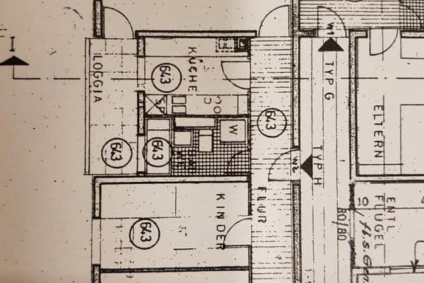 Prodej bytu 3+1 70 m², Neuselsbrunn 32, Nürnberg, Bavorsko Prodej bytu 3+1 70 m², Neuselsbrunn 32, Nürnberg, Bavorsko