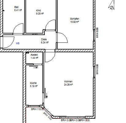 Pronájem bytu 3+kk 75 m², Curfeßstraße 33, Aalen, Bádensko-Württembersko Pronájem bytu 3+kk 75 m², Curfeßstraße 33, Aalen, Bádensko-Württembersko