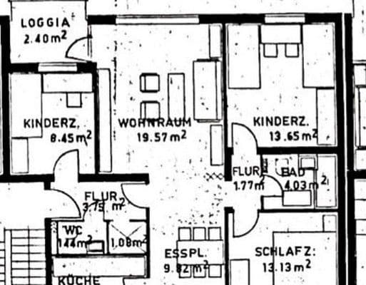 Pronájem bytu 4+1 88 m², Große Pranke, Hannover Pronájem bytu 4+1 88 m², Große Pranke, Hannover