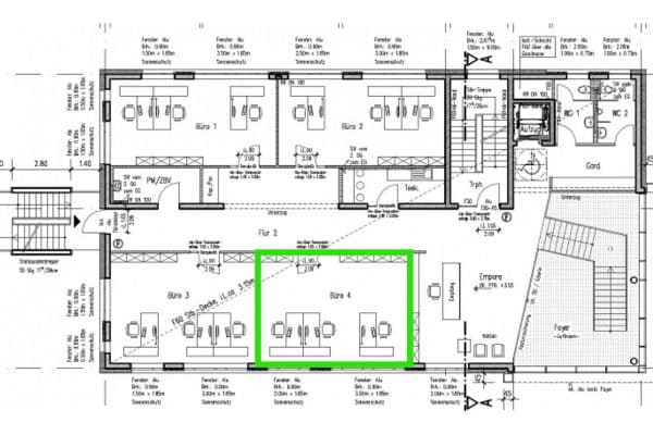 Pronájem kanceláře 52 m², Wagner-Régeny-Straße 14, Berlin, Berlín Pronájem kanceláře 52 m², Wagner-Régeny-Straße 14, Berlin, Berlín