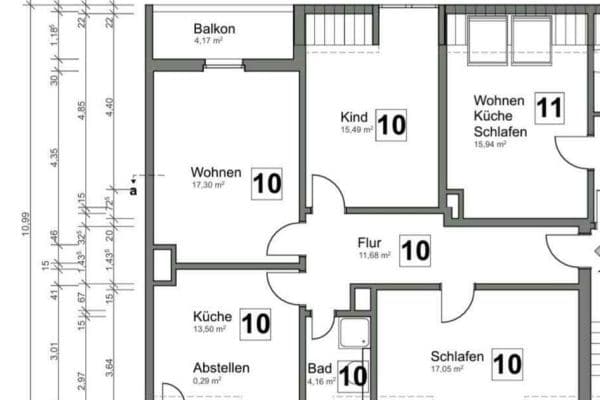 Pronájem bytu 3+1 83 m², Beckestr. 86, Schwerte, Severní Porýní-Vestfálsko Pronájem bytu 3+1 83 m², Beckestr. 86, Schwerte, Severní Porýní-Vestfálsko
