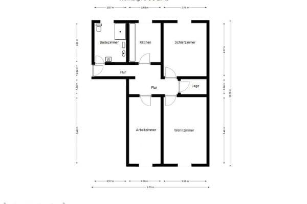 Prodej bytu 3+1 80 m², Bayreuth, Bavorsko Prodej bytu 3+1 80 m², Bayreuth, Bavorsko