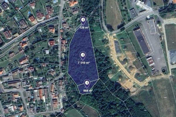 Prodej pozemku 8.506 m², Roztoky Prodej pozemku 8.506 m², Roztoky