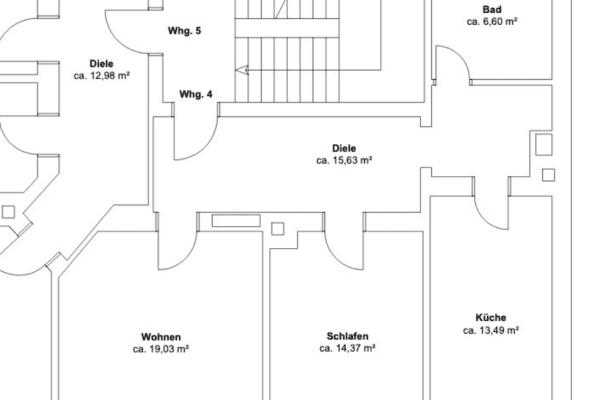 Pronájem bytu 2+1 70 m², Albert-Vollsack-Straße 2, Leipzig, Sasko Pronájem bytu 2+1 70 m², Albert-Vollsack-Straße 2, Leipzig, Sasko