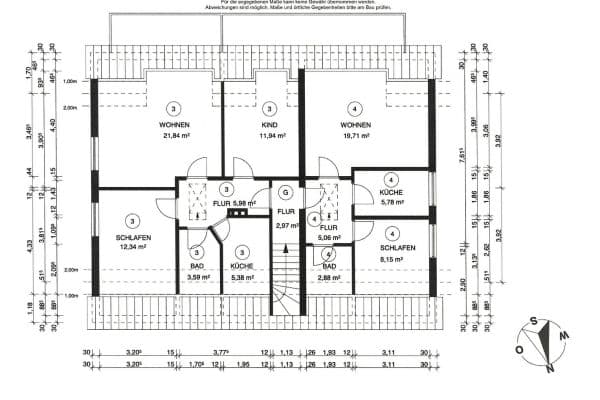 Pronájem bytu 3+1 61 m², Olendieksbarg 2a, Molfsee Pronájem bytu 3+1 61 m², Olendieksbarg 2a, Molfsee